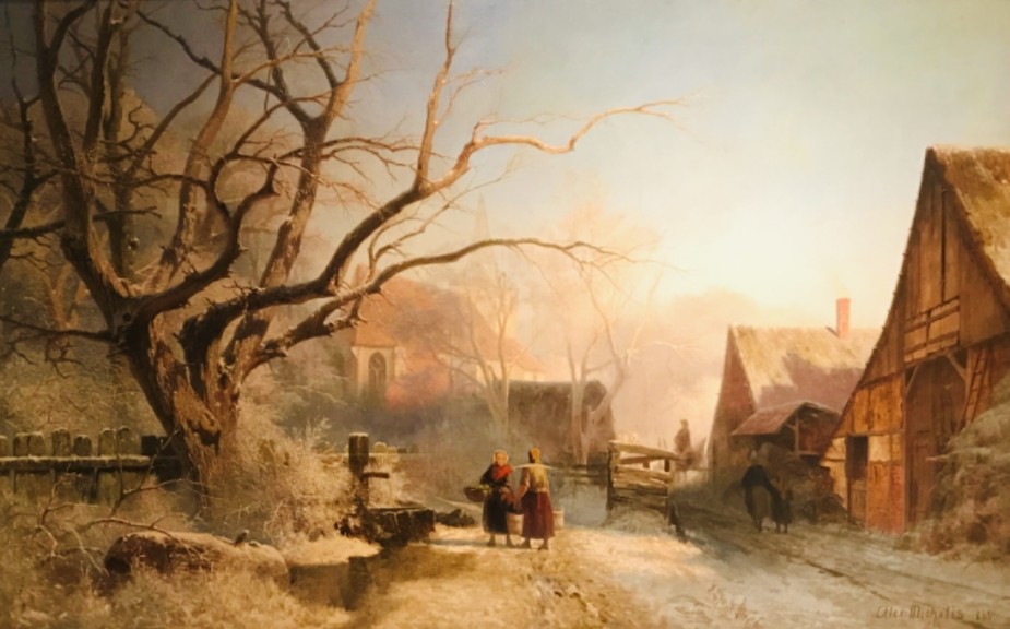 Alexander Michelis „Nienberge“ (Öl auf Leinwand, 1866, Stadtmuseum Münster)