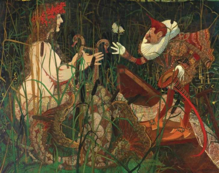 Carl Strathmann „Die Liebeserklärung“ (ca. 1900)