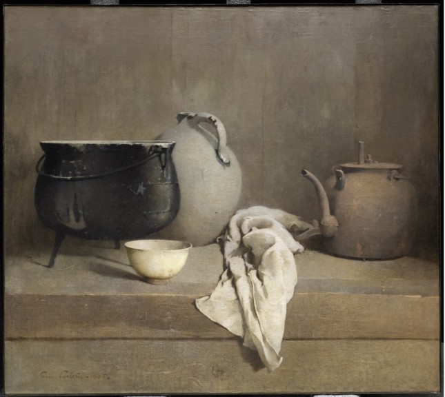 Emil Carlsen „Studie in Grau“ (Öl auf Leinwand, 1906, Dallas Museum of Art)