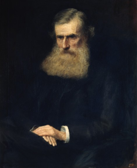 John Butler Yeats „Porträt von John O'Leary“ (Öl auf Leinwand, 1904, 91 cm x 71 cm, Nationalgalerie Irland, Dublin)