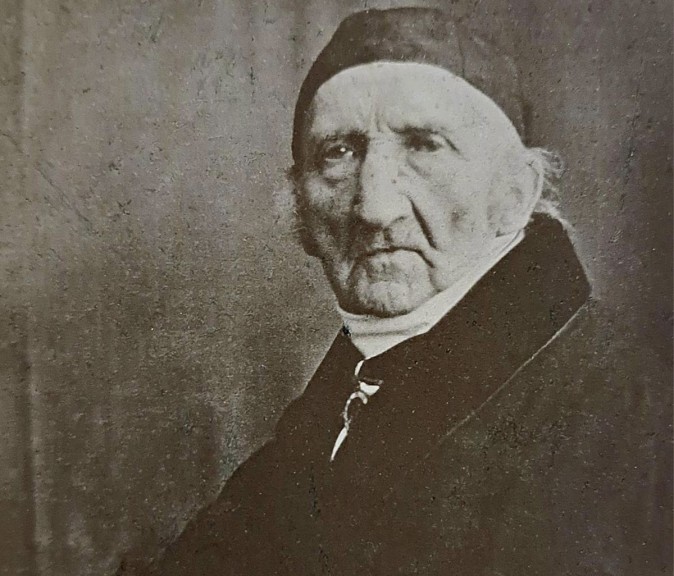 Hermann Biow „Johann Gottfried Schadow“ (Daguerrotypie, 1846)