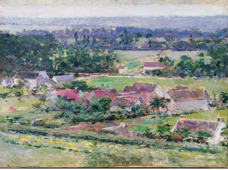 Theodore Robinson „Giverny“ (Öl auf Leinwand, ca. 1889)